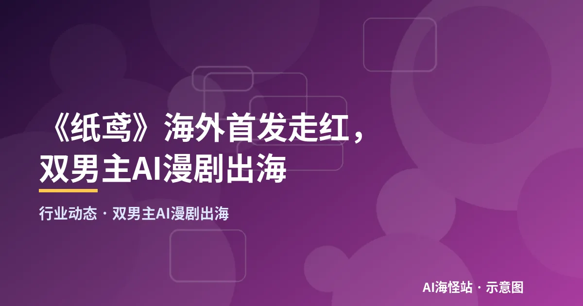 国内制作的AI漫剧在海外平台首发后回流国内社交平台的示意图